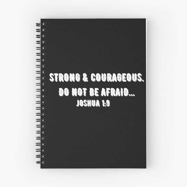 Item preview, Strong And Courageous Joshua 1:9 Cap designed and sold by HRasam.