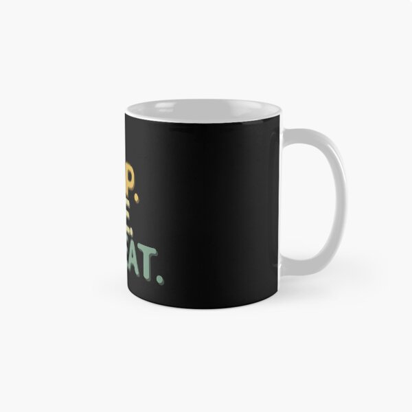 Aperçu de l'œuvre Eat Sleep Code Repeat - Satire de typographie drôle de couleurs rétro vintage créée et vendue par FunnyHomeQuotes.