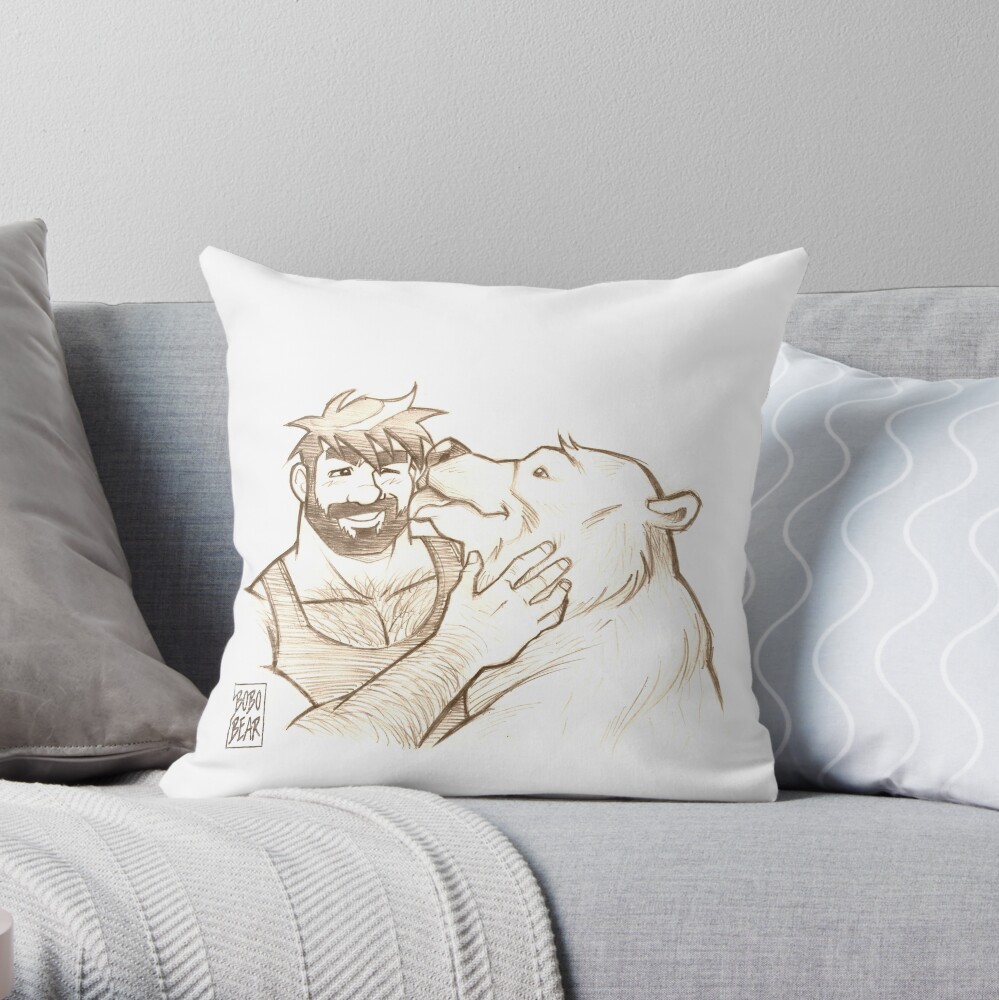 Item preview, Throw Pillow designed and sold by bobobear.