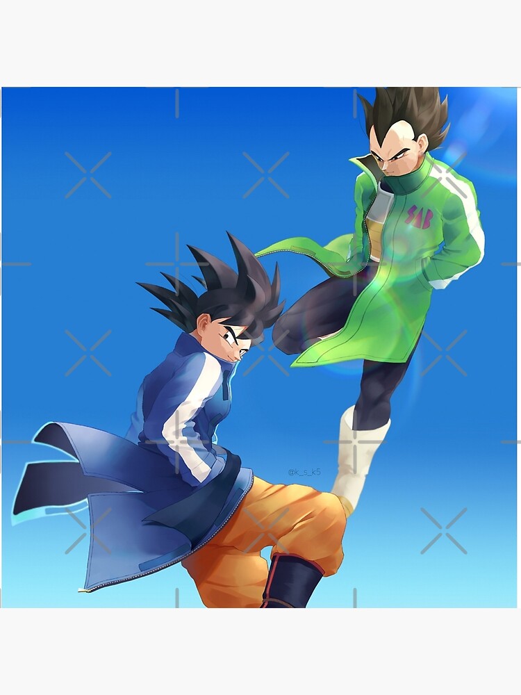 SP Super Saiyan 4 Goku & Vegeta (Green)