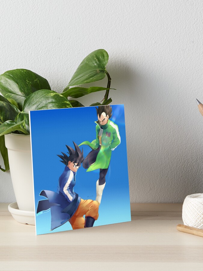 goku and vegeta fanart dragon Ball super  Art Board Print for Sale by  Yashdusane