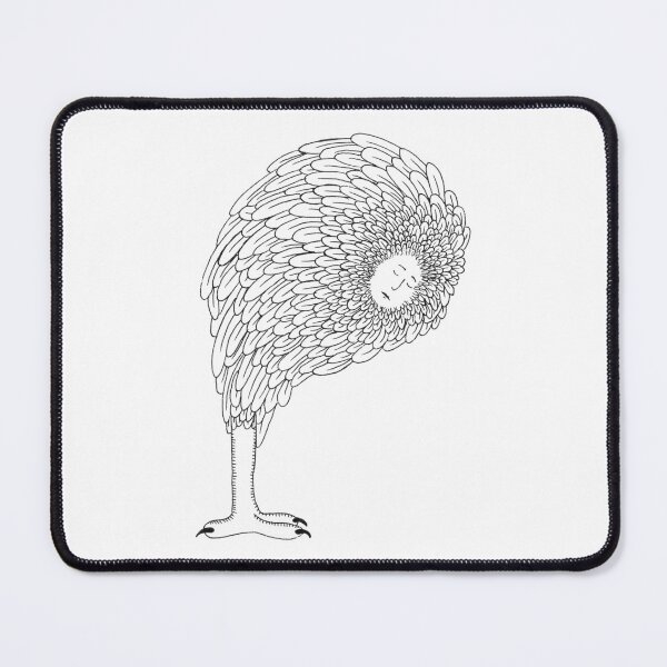 Item preview, Bowing Bird Monster Lady (white background) designed and sold by Owl-n-bear.