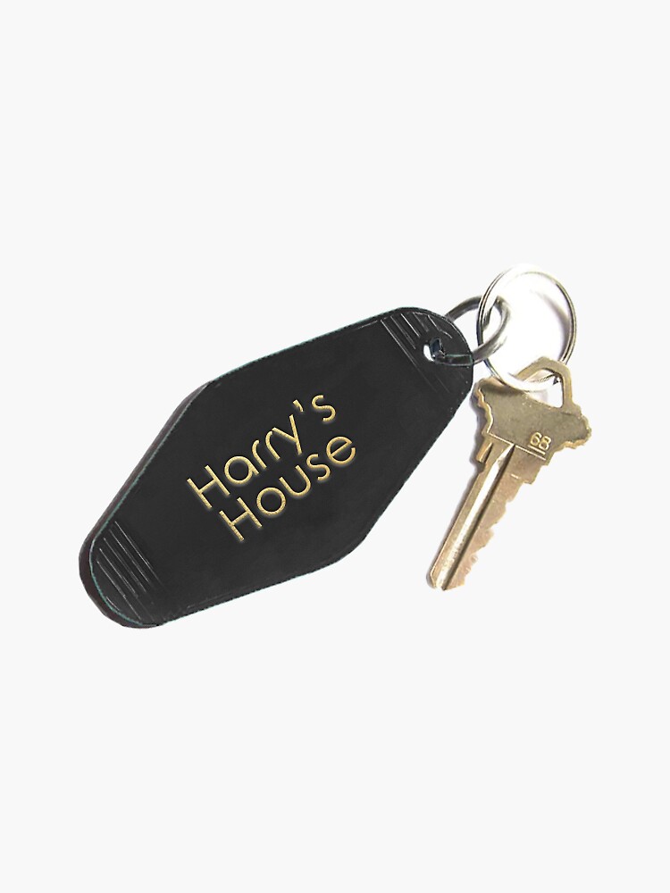"Harry's House Key Sticker Black" Sticker by apatrick Redbubble