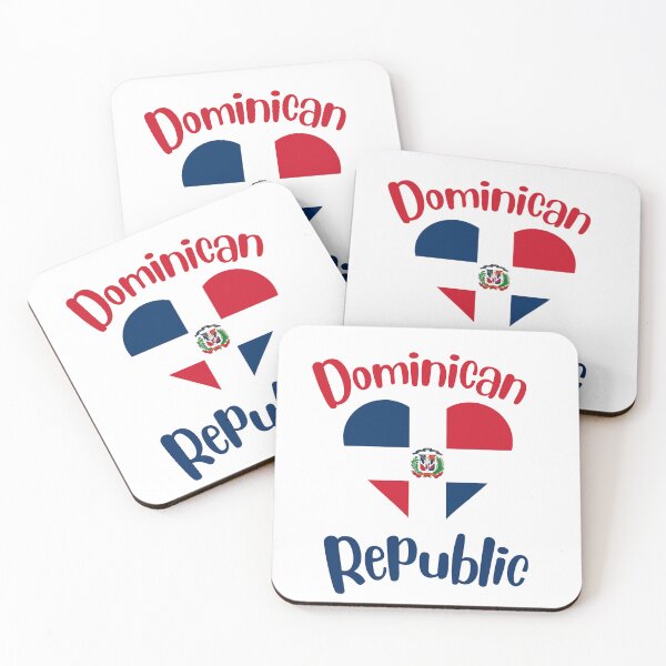 Item preview, Love Dominican Republic Red and Blue designed and sold by taniastyle.