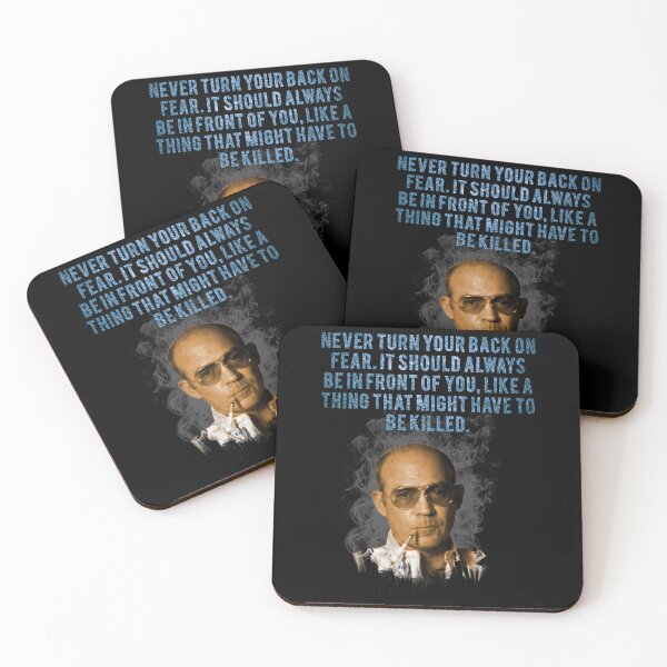 Item preview, Hunter S. Thompson (Never Turn Your Back On Fear) designed and sold by KingsleyRyan.