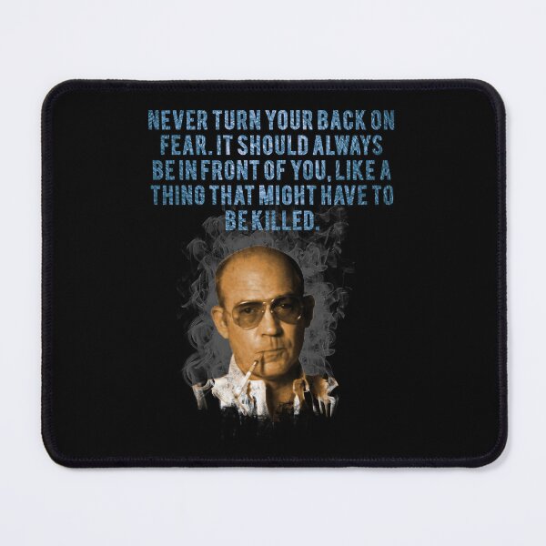 Item preview, Hunter S. Thompson (Never Turn Your Back On Fear) designed and sold by KingsleyRyan.