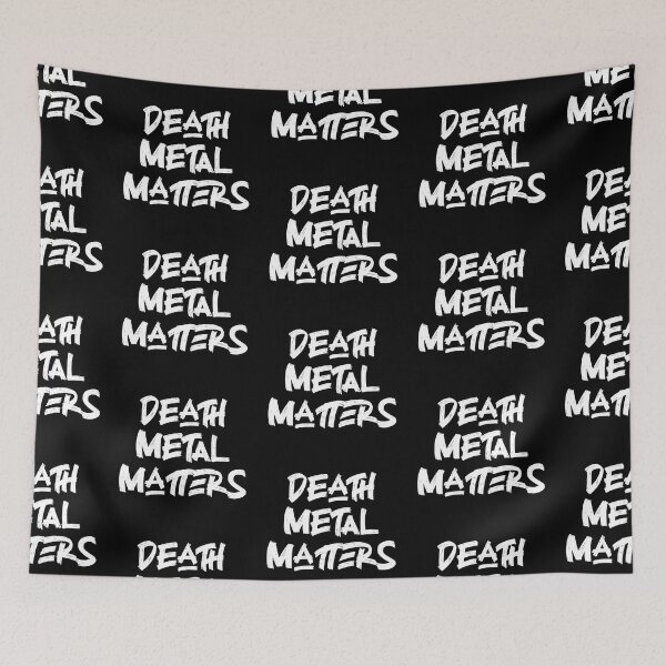 Item preview, Death Metal Matters, Metal Health Matters designed and sold by SKivinta.