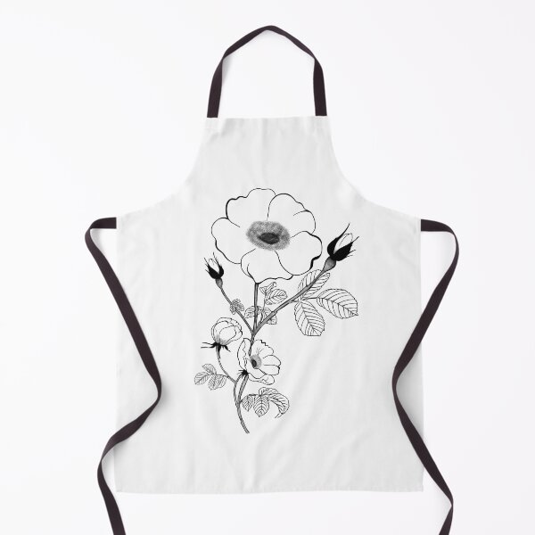 Item preview, beautiful detailed sketch of tea rose flower. Botanic tattoo designed and sold by Sunshine2504.