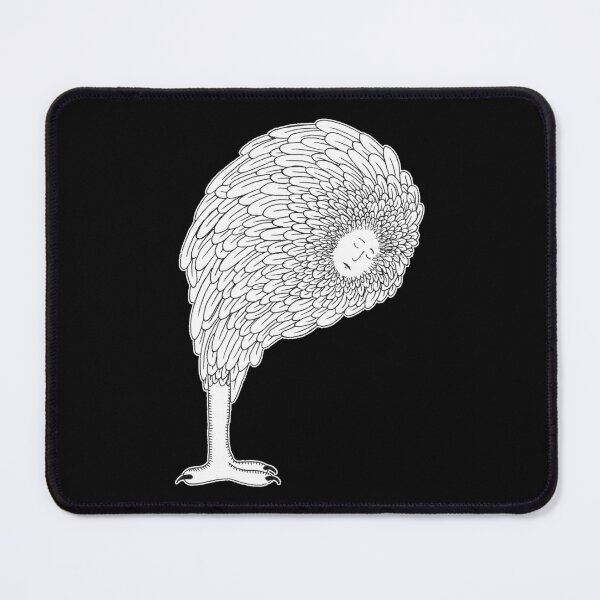 Item preview, Bowing Bird Monster Lady (black background) designed and sold by Owl-n-bear.