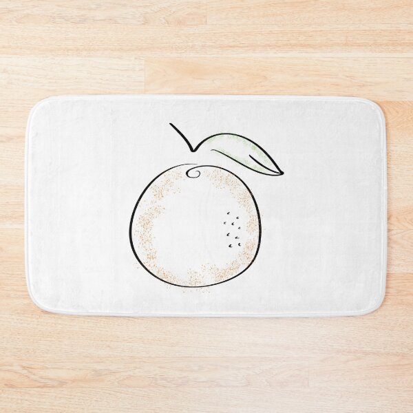 Item preview, Orange Line Art - Minimalist with splashes of color designed and sold by Zcared.
