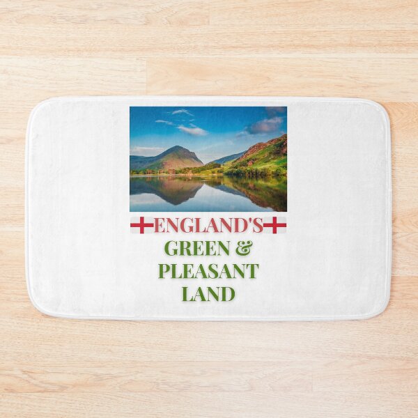 Item preview, England's Green & Pleasant Land Patriotic England Design - St George's Day Queens Platinum Jubilee World Cup designed and sold by raretshirtsuk.
