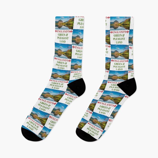 Item preview, England's Green & Pleasant Land Patriotic England Design - St George's Day Queens Platinum Jubilee World Cup designed and sold by raretshirtsuk.