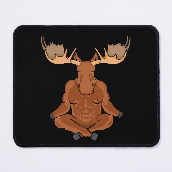 Item preview, Moose Yoga Lover Women Meditation Gifts Moose designed and sold by DSWShirts.