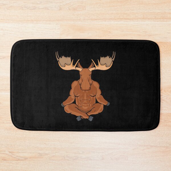 Item preview, Moose Yoga Lover Women Meditation Gifts Moose designed and sold by DSWShirts.