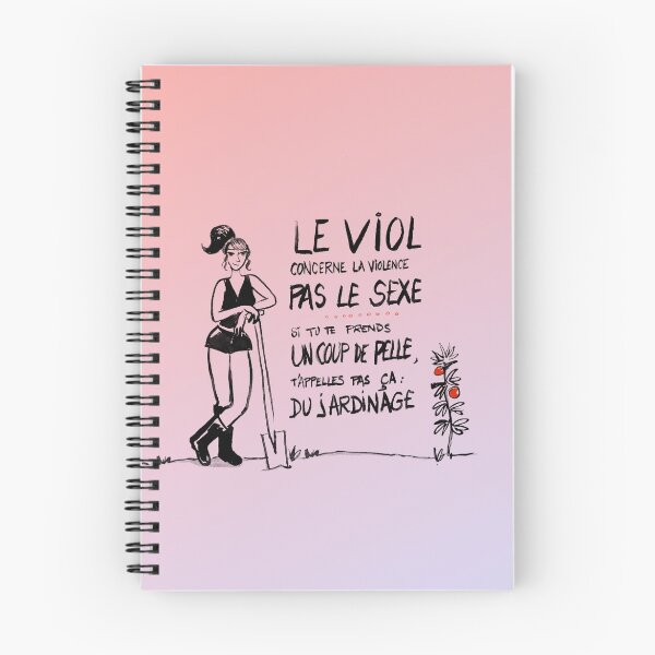 Item preview, Rape and gardening - pink designed and sold by Hélène Ducrocq.