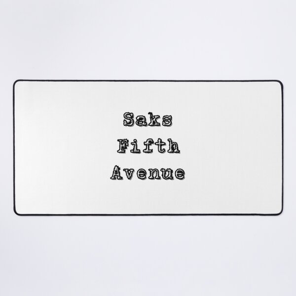 Saks fifth avenue Sticker for Sale by YAZEEDBASH