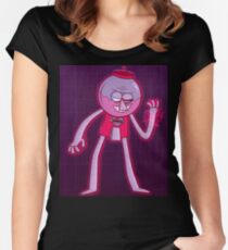 Robot Benson Women's Fitted Scoop T-Shirt