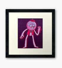 Robot Benson Framed Print