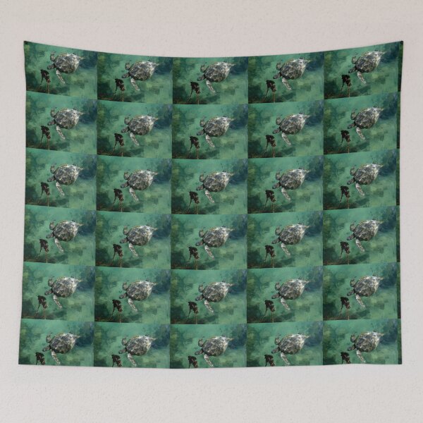 Item preview, Galapagos Green Sea Turtle designed and sold by alabca.