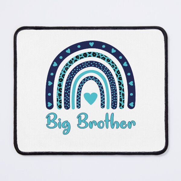 Item preview, Big Brother Boho Leopard Rainbow Big Bro designed and sold by clothesy7.