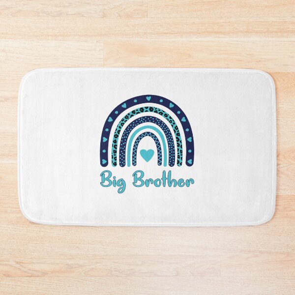 Item preview, Big Brother Boho Leopard Rainbow Big Bro designed and sold by clothesy7.