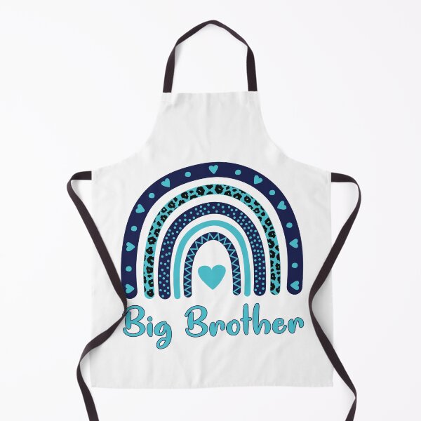 Item preview, Big Brother Boho Leopard Rainbow Big Bro designed and sold by clothesy7.