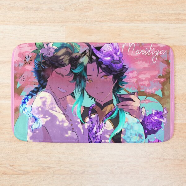 Item preview, Xiaoven pink genshin impact designed and sold by Mari-Firefly.