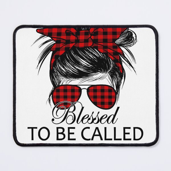 Item preview, Blessed To Be Called Grandma Leopard Messy Bun Mother's Day designed and sold by SethFrancis37.
