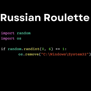 Artwork thumbnail, Developer Russian Roulette by OomFaan