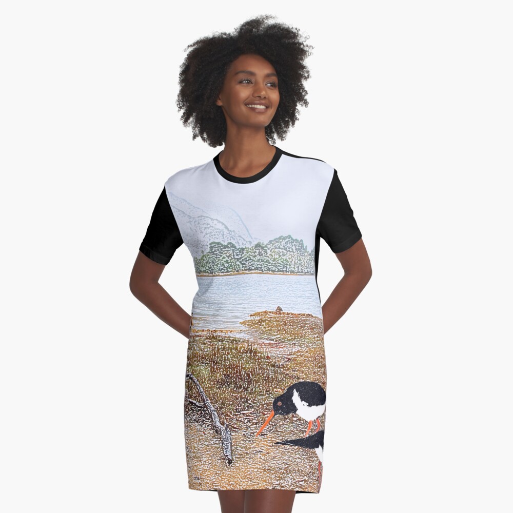 Item preview, Graphic T-Shirt Dress designed and sold by anni103.