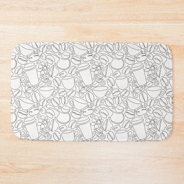 Item preview, Cafe Coffee Lover Pattern designed and sold by ZestyFruit.