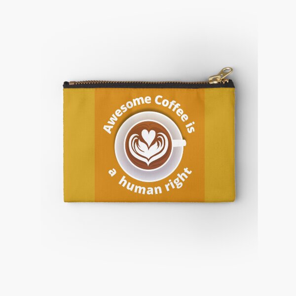 Item preview, Awesome Coffee is a human right for coffee lovers designed and sold by LGMmugsdesign.