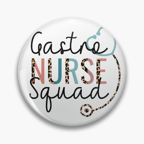 Item preview, Gastro Nurse Squad Leopard Stethoscope Heart designed and sold by JokeGysen.