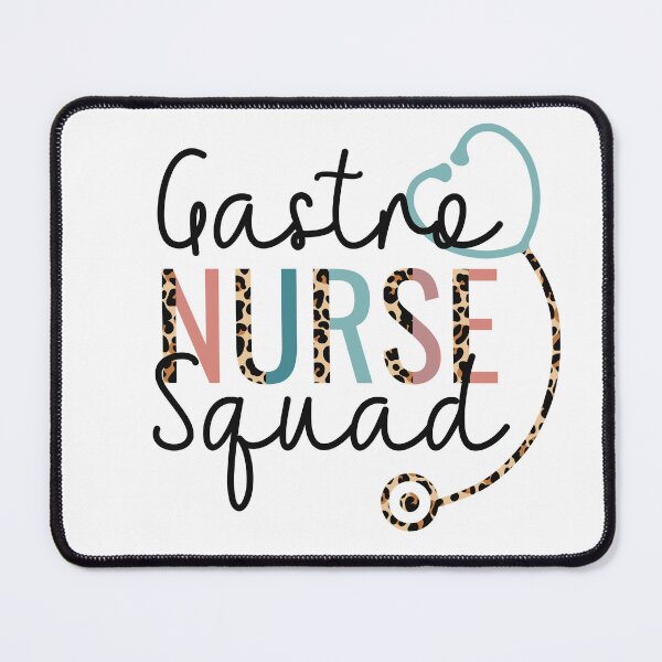 Item preview, Gastro Nurse Squad Leopard Stethoscope Heart designed and sold by JokeGysen.