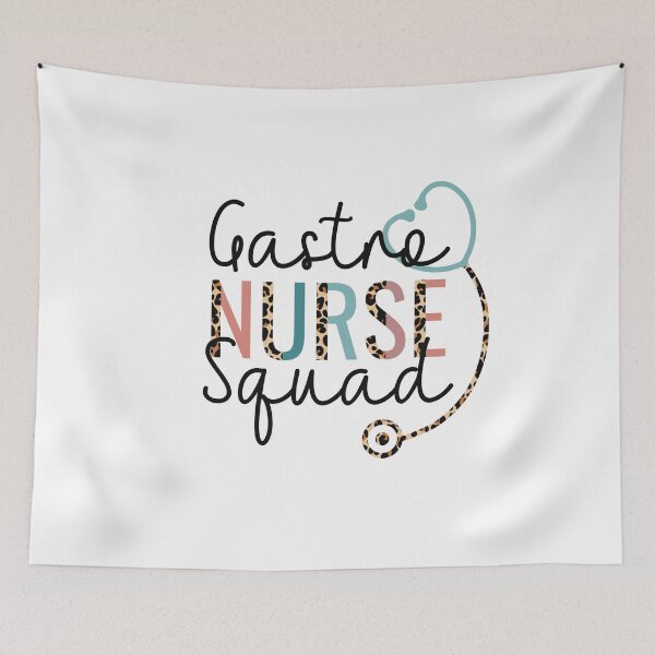 Item preview, Gastro Nurse Squad Leopard Stethoscope Heart designed and sold by JokeGysen.