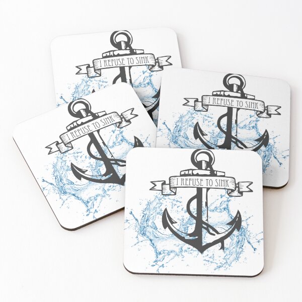 Item preview, Anchor ship ; I REFUSE TO SINK  designed and sold by MiRas7.