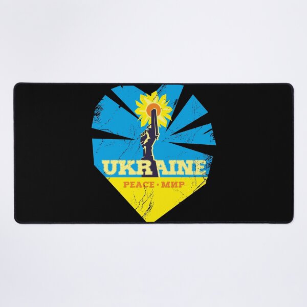 Item preview, Ukraine Peace Мир Stand with Ukraine designed and sold by etraveler.