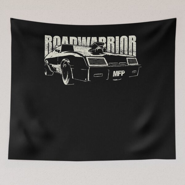 Item preview, Small Gifts Mad Max Inspired Roadwarrior Wasted Edition White Classic Fans designed and sold by Drjoselockmanjr.