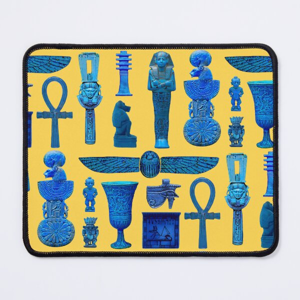 Item preview, Egyptian faience collection (on yellow) designed and sold by DotorEaon.