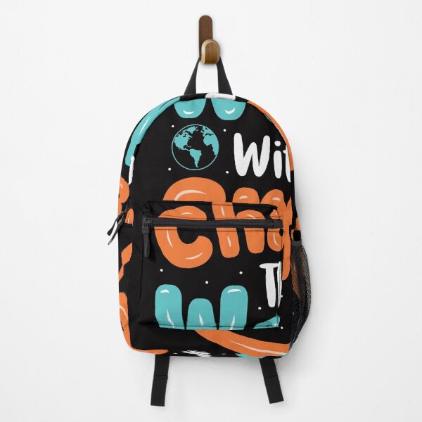 Item preview, CHANGE THE WORLD WITH THE SMILE designed and sold by placeit.