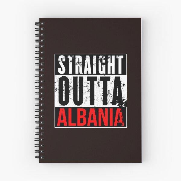 Item preview, Straight Outta Albania Proud Albanian Albania designed and sold by DesignDS.