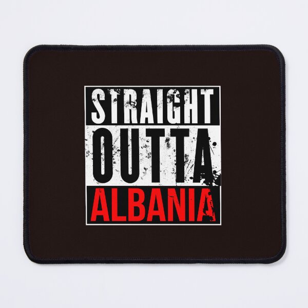 Item preview, Straight Outta Albania Proud Albanian Albania designed and sold by DesignDS.