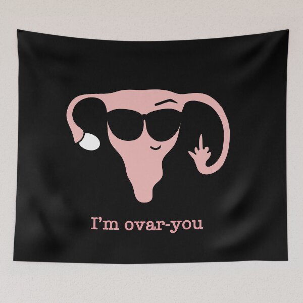 Item preview, Iam ovar-you middle finger  designed and sold by Mermaidssparkle.
