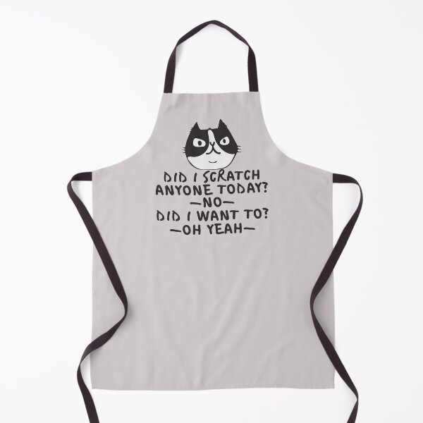 Item preview, Black Cat Did I Scratch Anyone Today? No. Did I Want To? Oh Yeah Funny Cat Lover Gift designed and sold by alenaz.