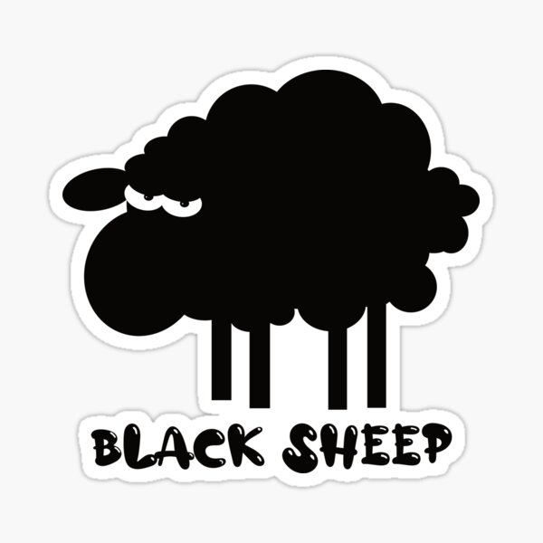 FELT SHEEP HEAD STICKER 12pc