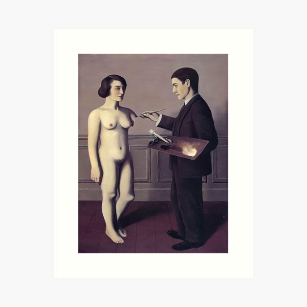 Rene Magritte - Attempting the Impossible Art Print