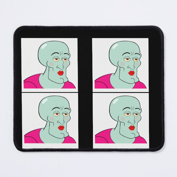 Item preview, Handsome Squidward Pack of Makeup Stickers designed and sold by Mezocrurth.