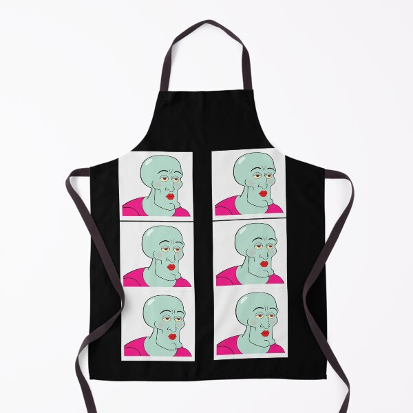 Item preview, Handsome Squidward Pack of Makeup Stickers designed and sold by Mezocrurth.
