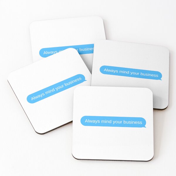 Item preview, Always mind your business designed and sold by Nilima Bano ⭐⭐⭐⭐.