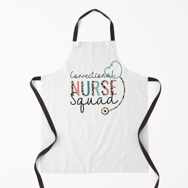 Item preview, Jail Correctional Nurse Squad Leopard Stethoscope Heart designed and sold by JokeGysen.
